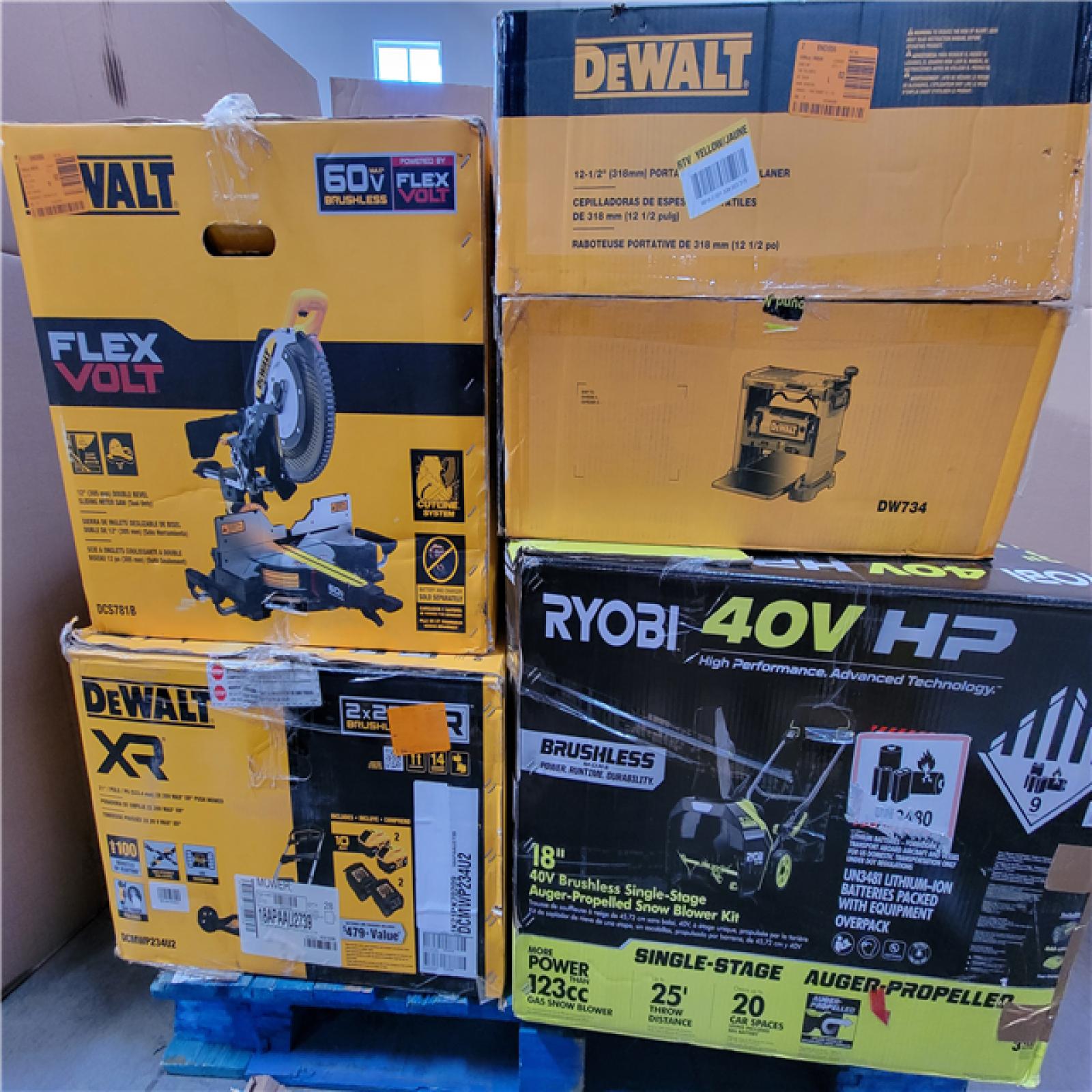 CALIFORNIA AS-IS TOOL PALLET