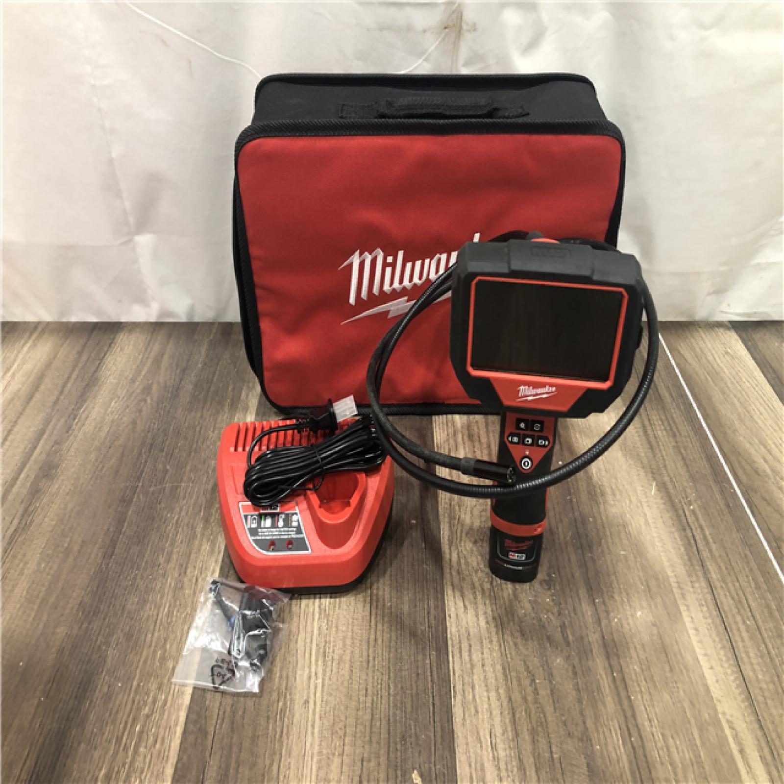 AS-IS Milwaukee 12V Lithium-Ion Cordless M-SPECTOR 360-Degree 4 ft. Inspection Camera Kit
