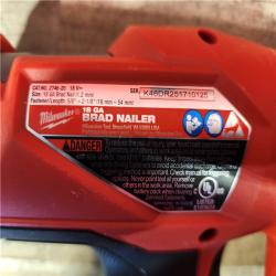 HOUSTON LOCATION - AS-IS Milwaukee M18 Fuel 18V Brushless 18-Gauge Brad Nailer 2746-20 (Bare Tool)