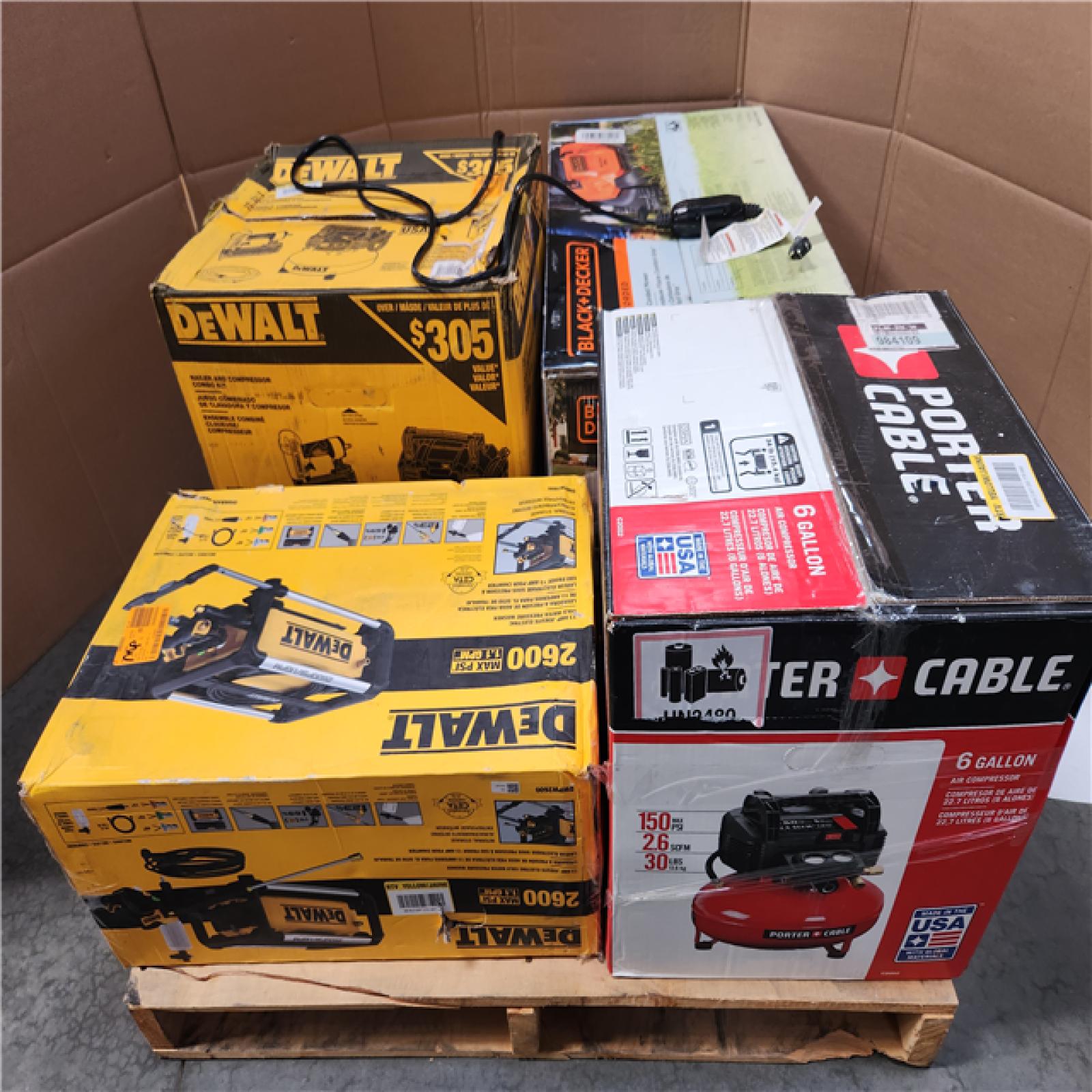 CALIFORNIA AS-IS TOOL PALLET