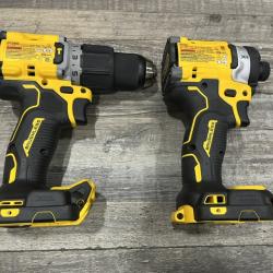 AS-IS DEWALT 20V XR Lithium-Ion Cordless 2-Tool Combo Kit