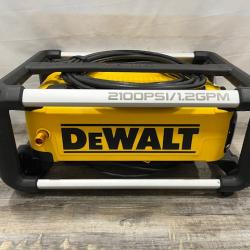AS-IS DEWALT 2100 PSI 1.2 GPM 13 Amp Cold Water Electric Pressure Washer with Internal Equipment Storage