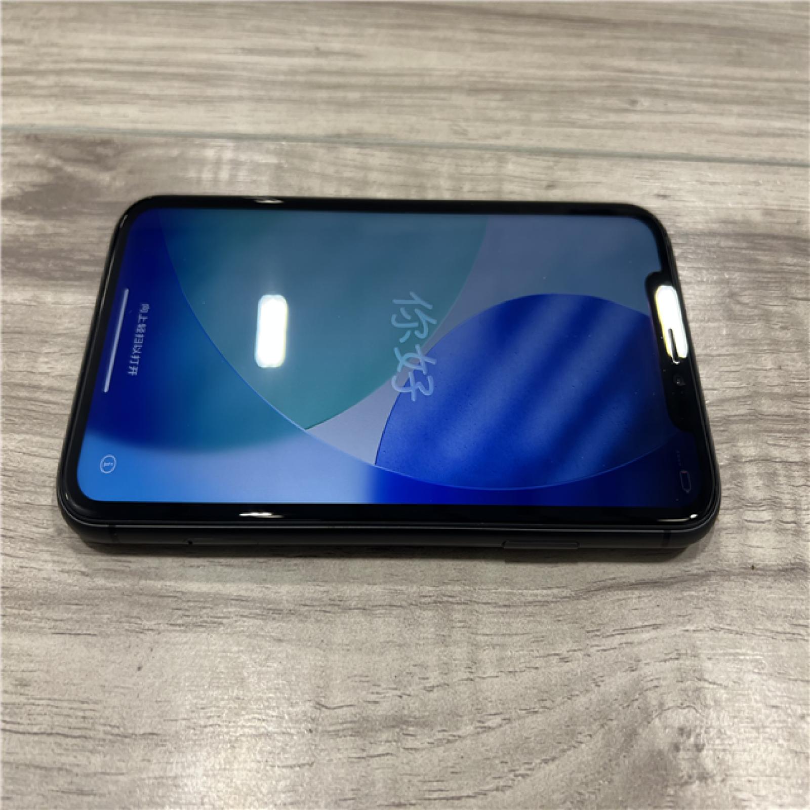 AS-IS Apple iPhone 11 64GB Black LTE MM693LL/A