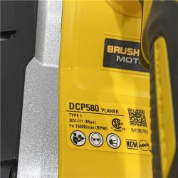 AS-IS DEWALT 20V MAX XR Cordless Brushless 3-1/4 in. Planer (Tool Only)