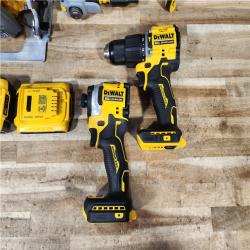 HOUSTON LOCATION - AS - IS DEWALT 20V MAX Lithium-Ion Cordless 4-Tool Combo Kit