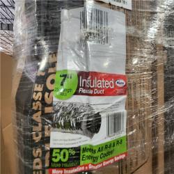 Phoenix NEW Mixed Master Flow Insulated Flexible Duct R8 Silver Jacket Pallet