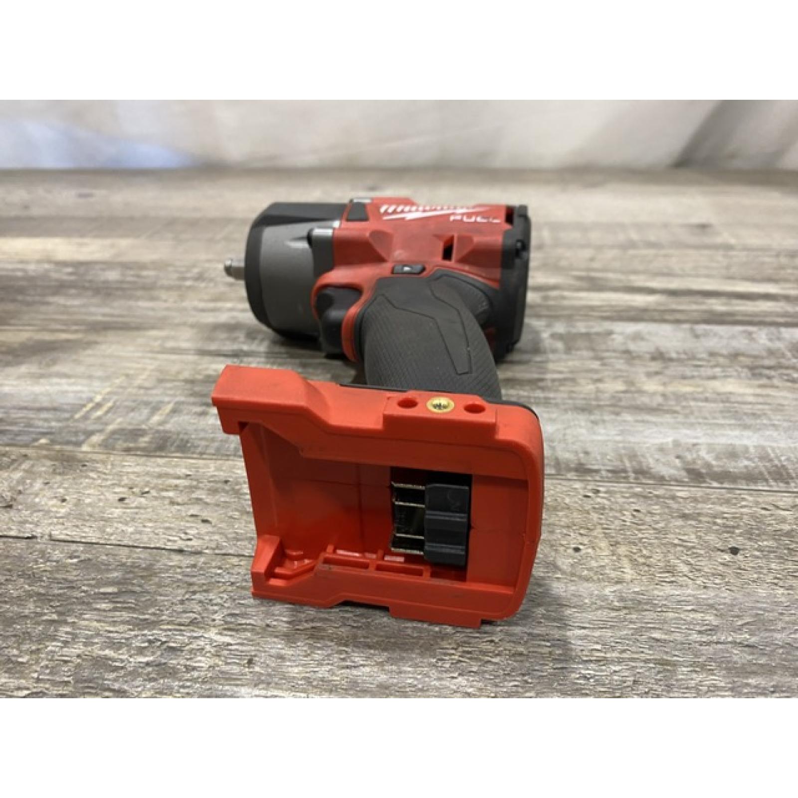 AS-IS Milwaukee FUEL GEN-2 18V Lithium-Ion Mid Torque Brushless Cordless 3/8 in. Impact Wrench with Friction Ring (Tool-Only)