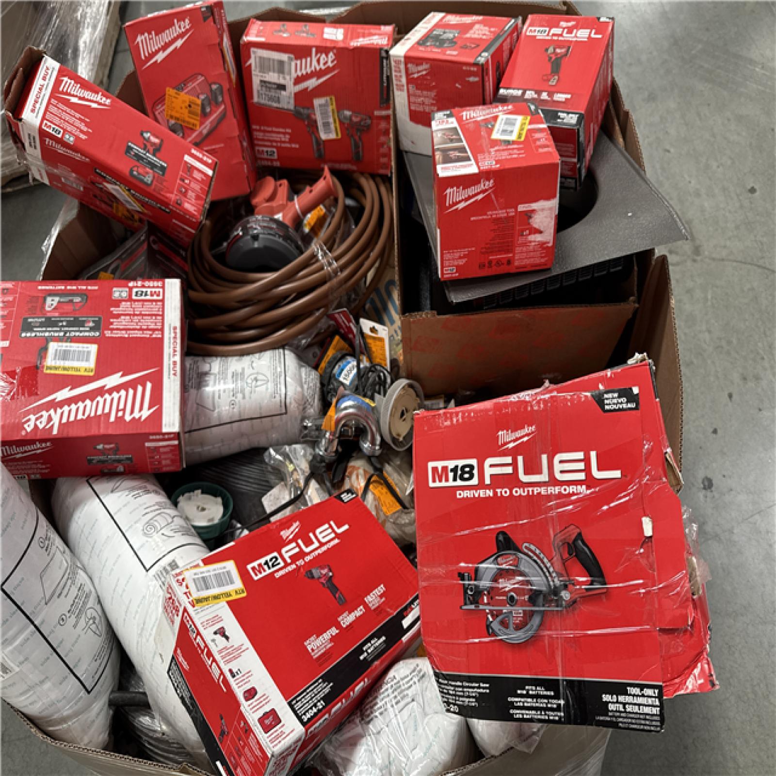 California AS-IS Home Improvement pallet