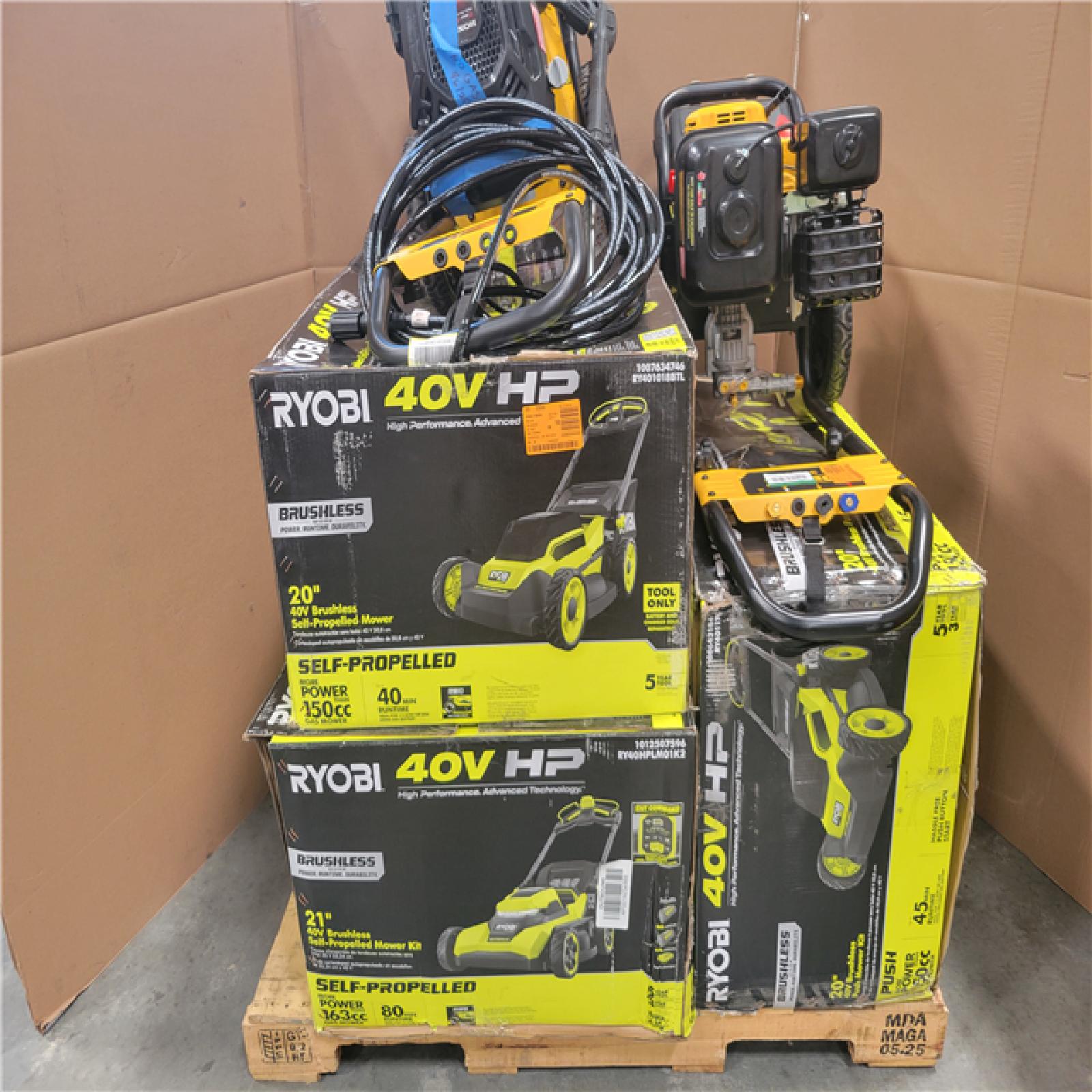 CALIFORNIA AS-IS OUTDOOR POWER EQUIPMENT