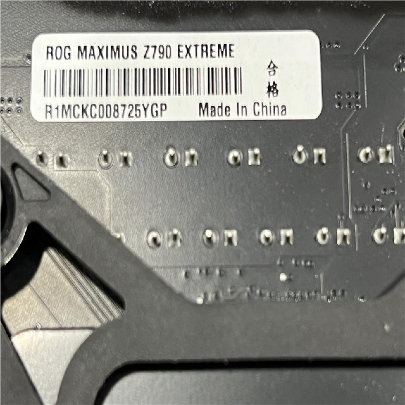 AS-IS ASUS ROG Maximus Z790 Extreme WiFi 6E LGA 1700 EATX Gaming Motherboard