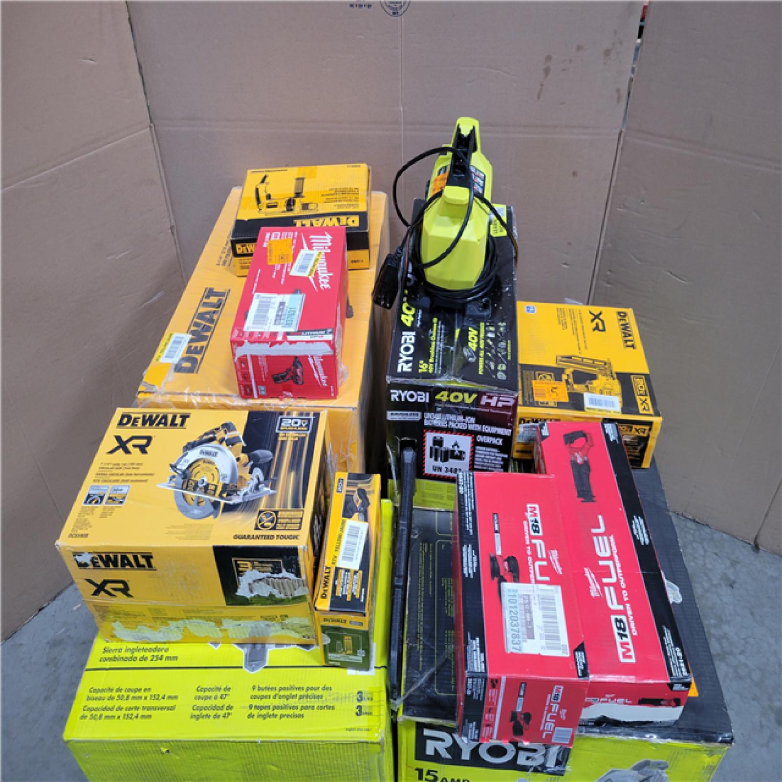 CALIFORNIA AS-IS TOOL PALLET
