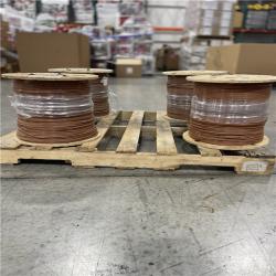 DALLAS LOCATION - Southwire 2,500 ft. 8 Brown Stranded CU SIMpull THHN Wire-PALLET-(4 UNITS)(SEE NOTES)