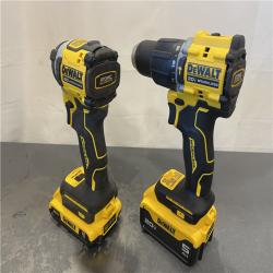 AS-IS - DeWalt ATOMIC 20V MAX Lithium-Ion Cordless Combo Kit (2 Tool)