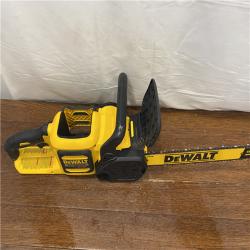 AS-IS DEWALT  FLEXVOLT 60V MAX 16in. Brushless Cordless Battery Powered Chainsaw Kit with (1) FLEXVOLT 2 Ah Battery & Charger