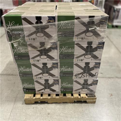 DALLAS LOCATION- Hunter 42 inch Indoor Ceiling Fan with LED Light PALLET (24 UNITS)