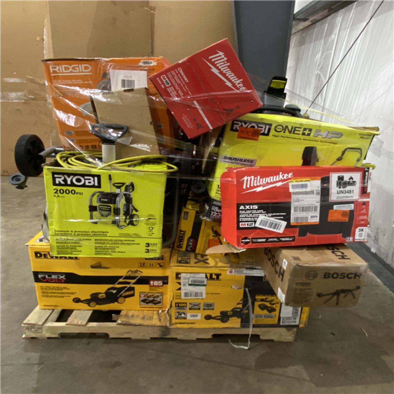 Houston Location - AS-IS tool pallet