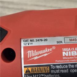 AS-IS Milwaukee M12 FUEL Cordless 16 Gauge Variable Speed Nibbler (Tool Only)