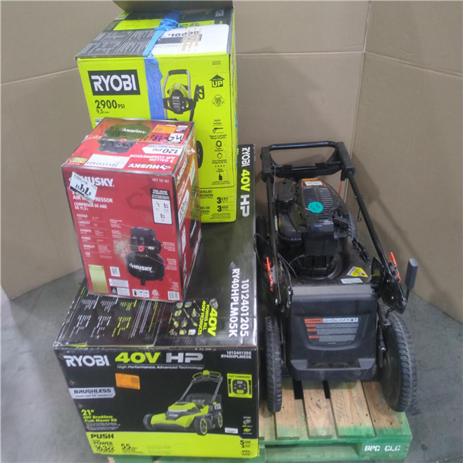 CALIFORNIA AS-IS OUTDOOR POWER EQUIPMENT