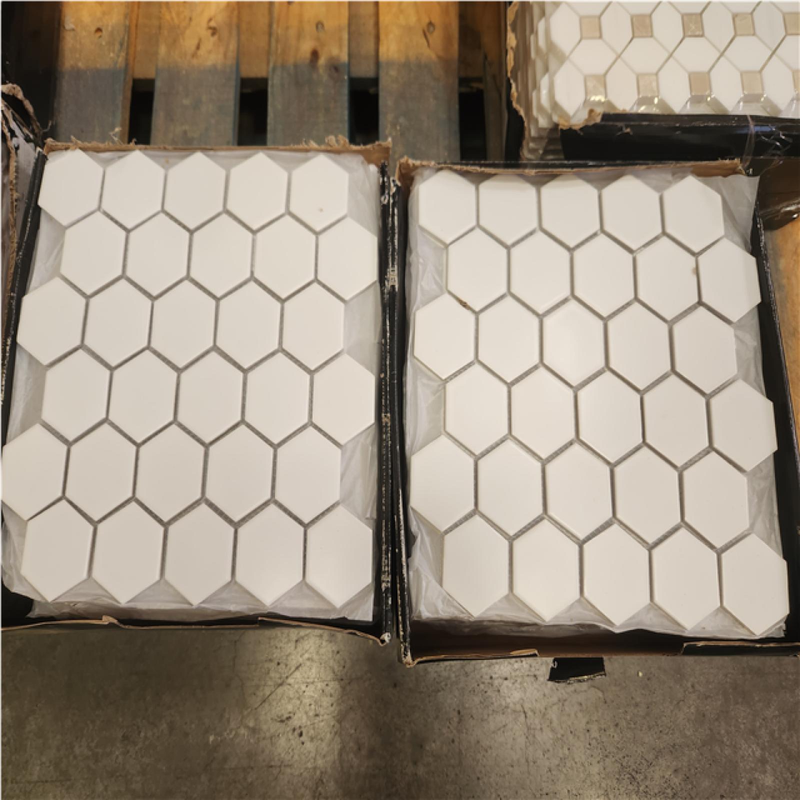 Phoenix AS-IS Mixed MSI Mosaic Floor and Wall Tile Pallet (8-Boxes)