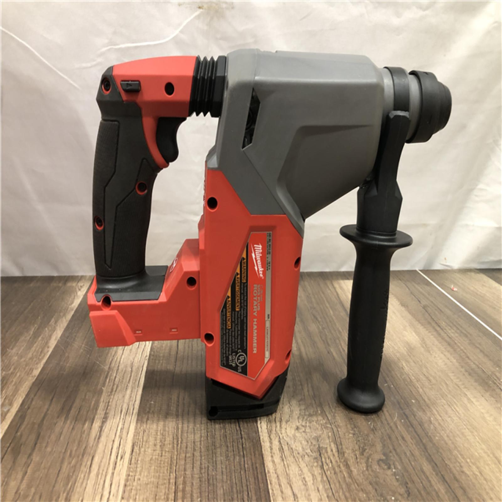 AS-IS Milwaukee FUEL 18V Lithium-Ion Brushless Cordless 1 in. SDS-Plus Rotary Hammer (Tool-Only)