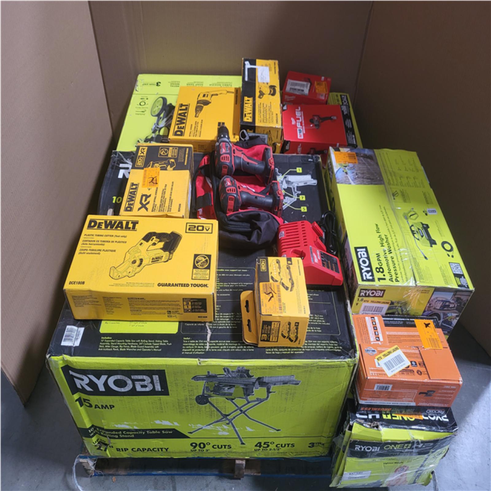 CALIFORNIA AS-IS TOOL PALLET