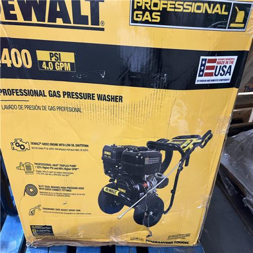 Dallas Location - As-Is Dewalt DXPW61377 4400 PSI 4.0 GPM Gas Pressure Washer
