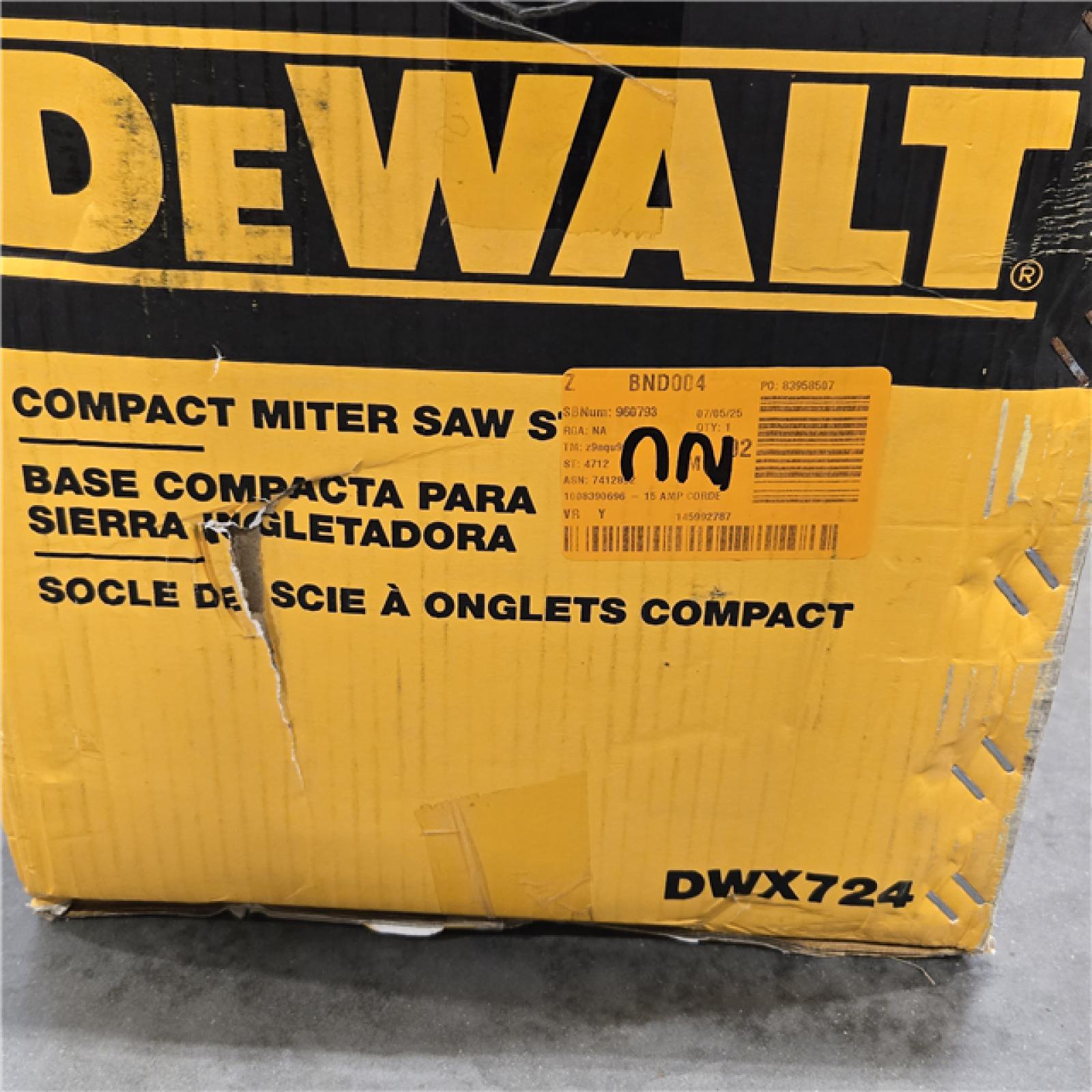 NEW! - Dewalt | Compact Miter Saw Stand