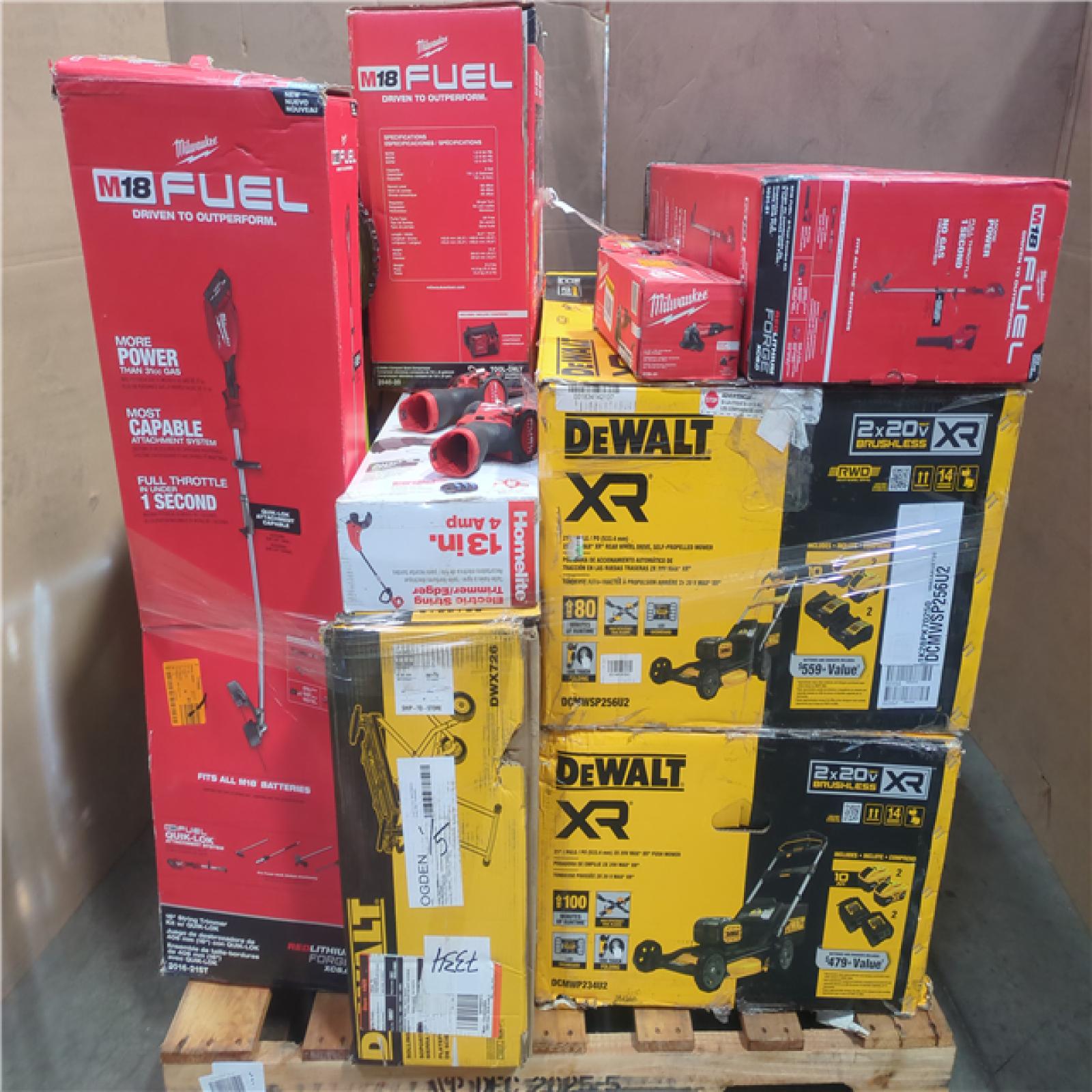 CALIFORNIA AS-IS TOOL PALLET