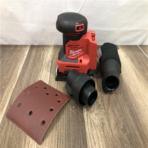 AS-IS Milwaukee 18V Lithium-Ion Cordless 1/4 in. Sheet Sander (Tool-Only)