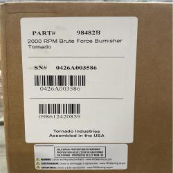 DALLAS LOCATION -Tornado Brute Force 20 2000 RPM High Speed Burnisher (98482B)