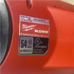 AS-IS Milwaukee FUEL 120 MPH 500 CFM 18V Lithium-Ion Brushless Cordless Handheld Blower (Tool-Only)