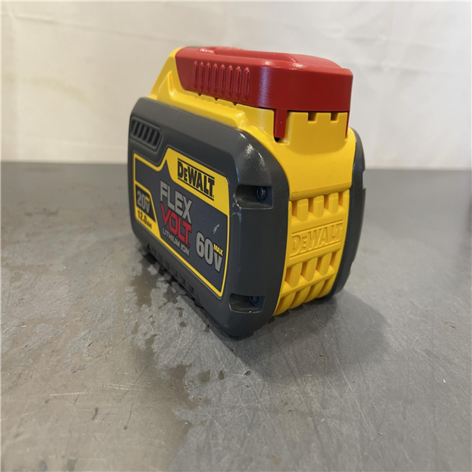 AS-IS - DeWalt FLEXVOLT 20V/60V MAX Lithium-Ion 12.0Ah Battery and Fan Cooled Fast Charger