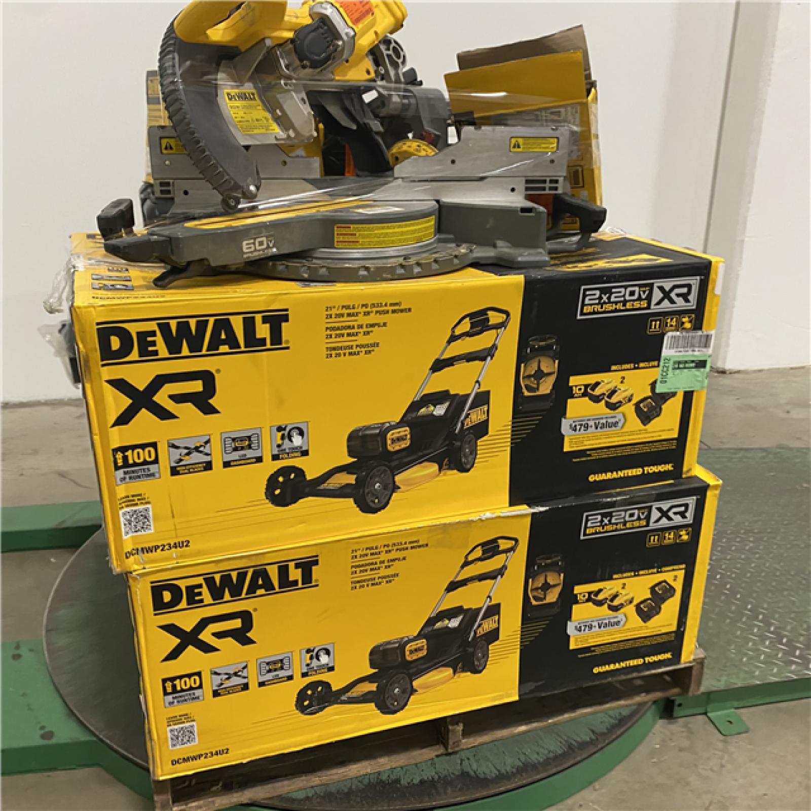 Dallas Location - As-Is DEWALT Tool Pallet