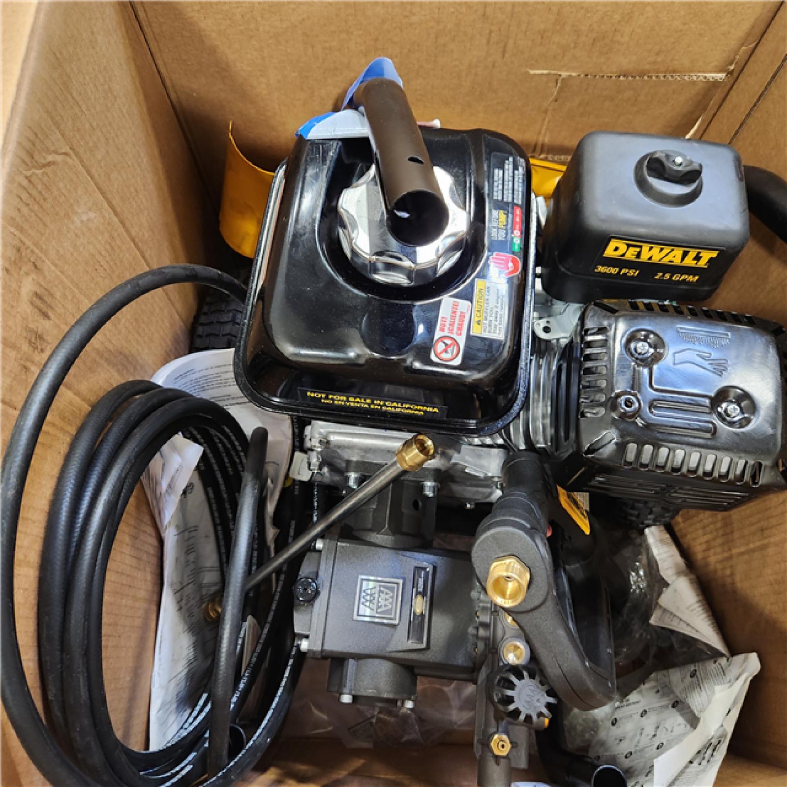 Dallas Location - As-Is DeWalt DXPW61299 3600 PSI 2.5 GPM Gas Pressure Washer