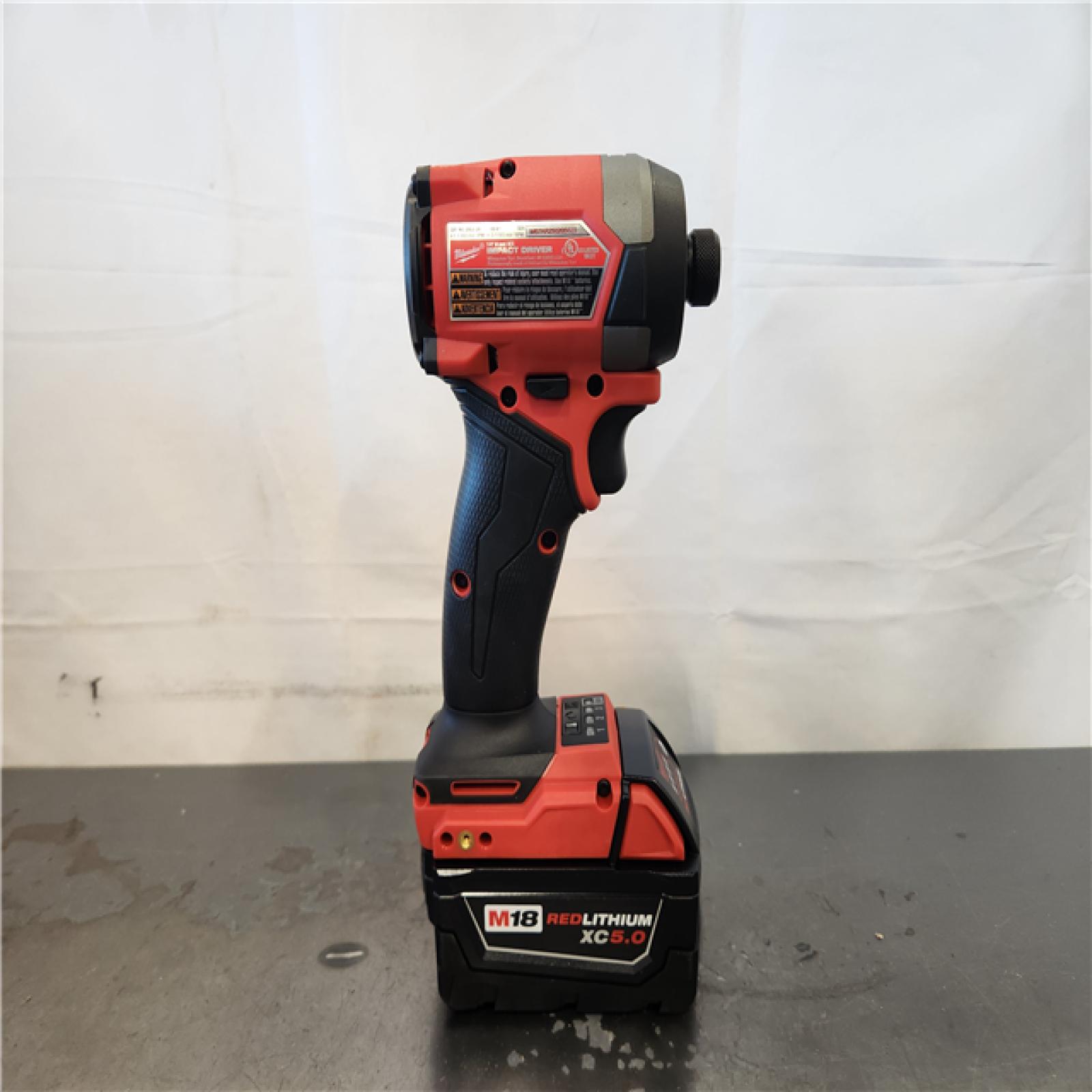 AS-IS- Milwaukee M18 FUEL 1/4 Hex Impact Driver Kit