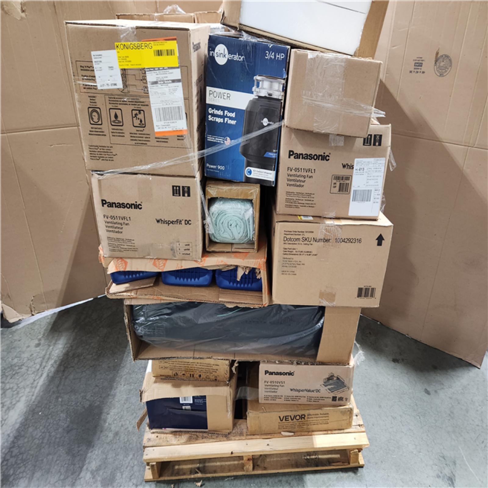 CALIFORNIA AS-IS HOME IMPROVEMENT PALLET