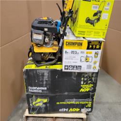 CALIFORNIA AS-IS OUTDOOR POWER EQUIPMENT