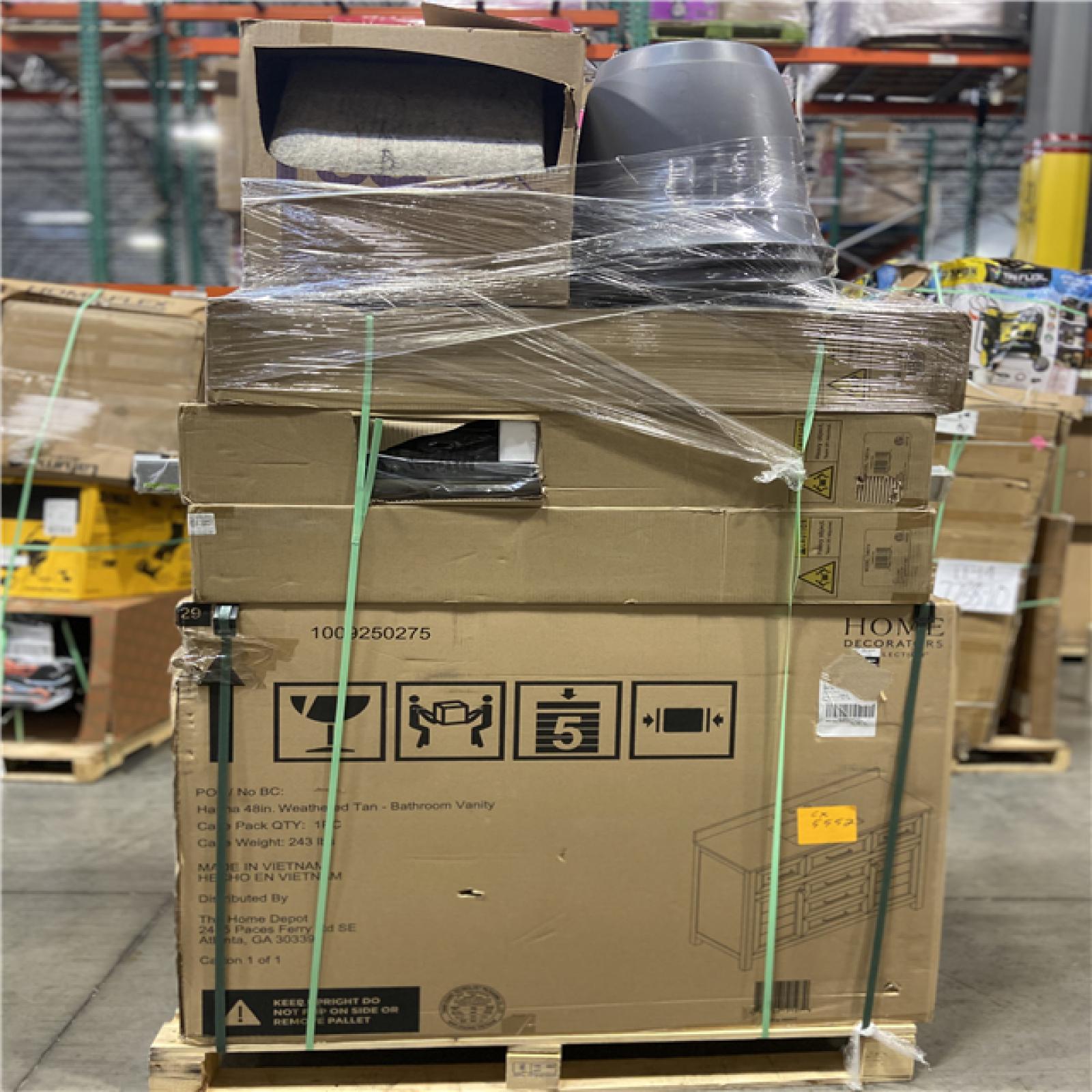 DALLAS LOCATION - AS-IS HOME IMPROVEMENT PALLET