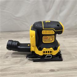 AS-IS DEWALT 20V MAX XR Cordless 1/4 Sheet Variable Speed Sander (Tool Only)