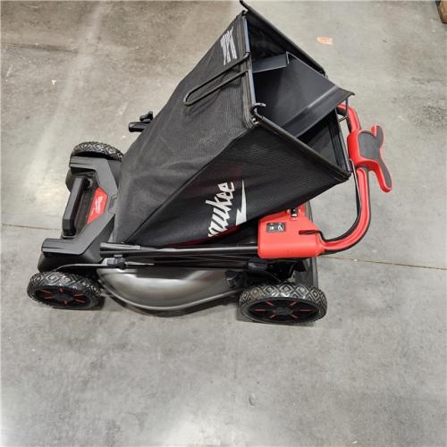 AS-IS Milwaukee M18 FUEL 2823-20 21 in. 18 V Battery Self-Propelled Lawn Mower Tool Only