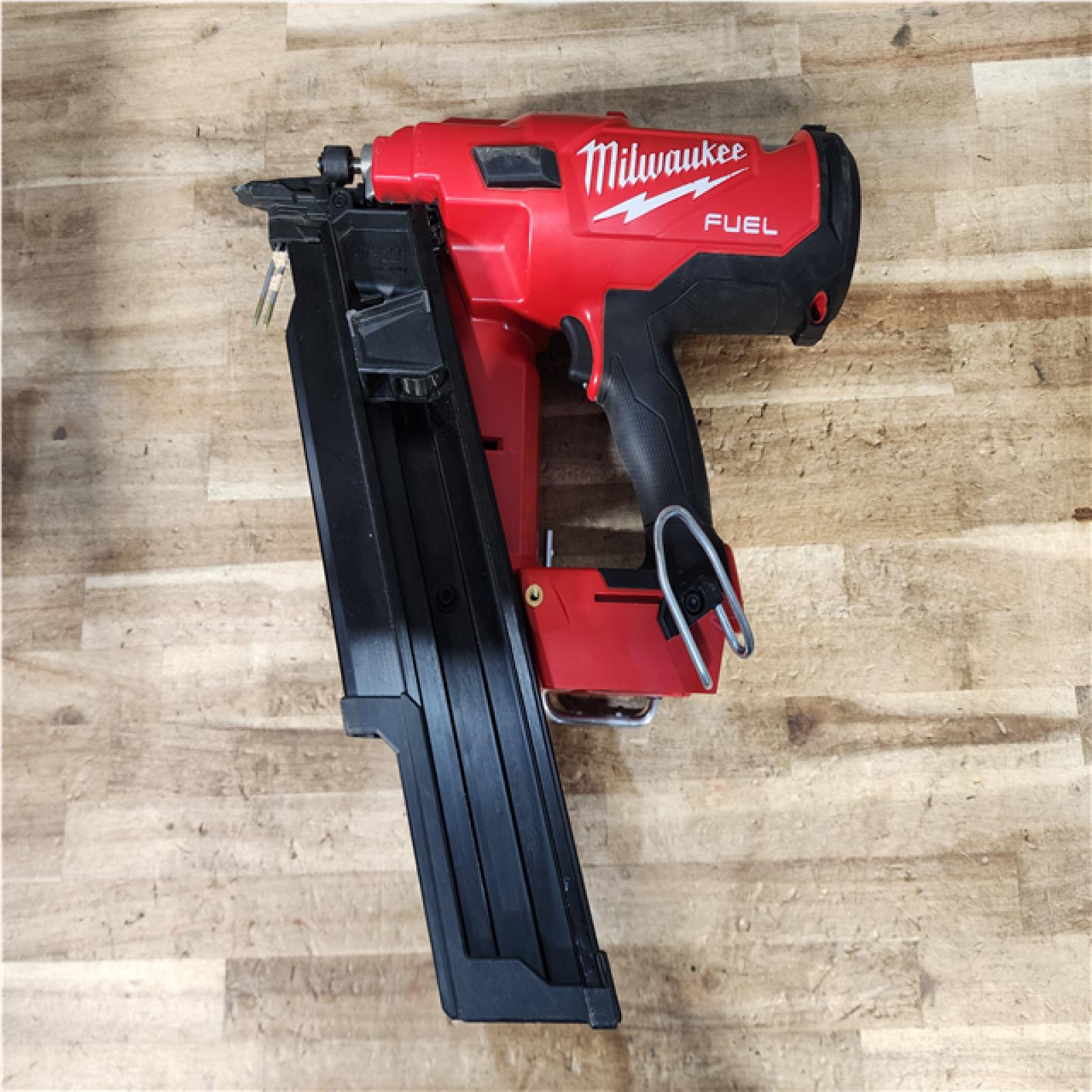 Houston Location AS-IS Milwaukee FUEL 3-1/2 in. 18-Volt 21-Degree Lithium-Ion Brushless Cordless Framing Nailer (Tool-Only)