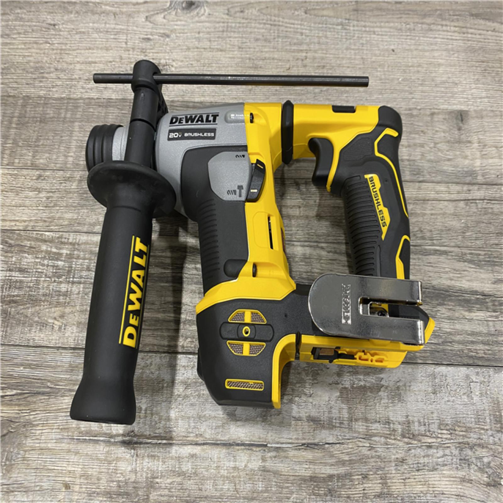 AS-IS DEWALT ATOMIC 20V MAX Cordless Brushless Ultra-Compact 5/8 in. SDS Plus Hammer Drill (Tool Only)