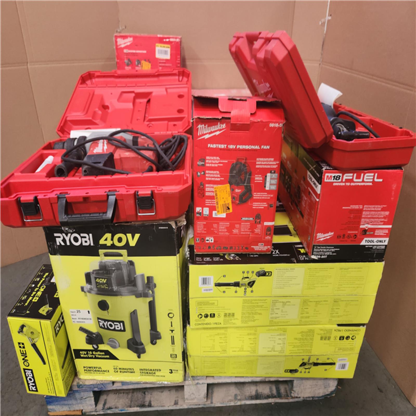 CALIFORNIA AS-IS TOOL PALLET