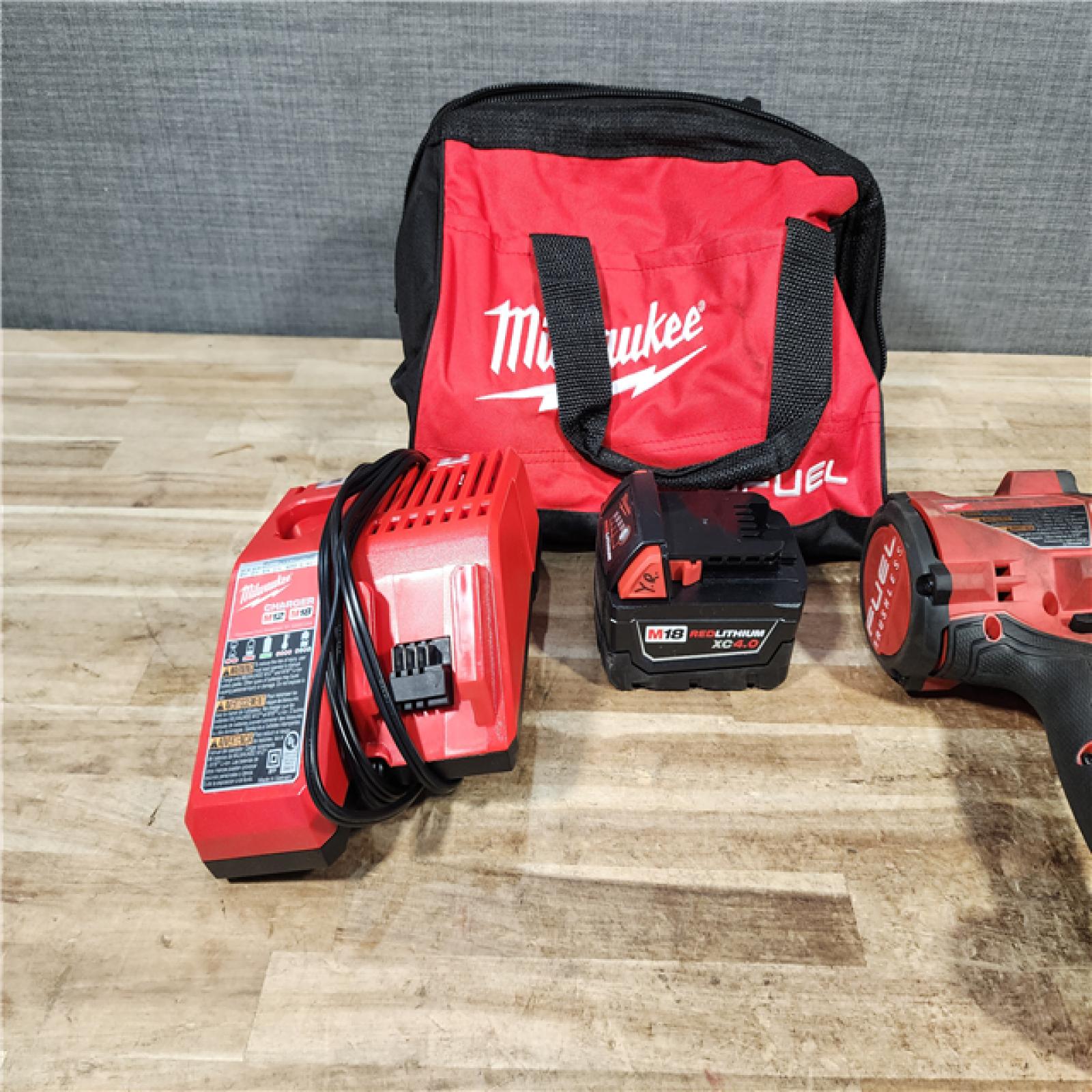 HOUSTON LOCATION - AS - IS Milwaukee FUEL 18V Lithium-Ion Brushless Cordless High-Torque 1/2 in. Impact Wrench w/Friction Ring Kit