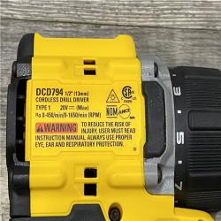 AS-IS DEWALT ATOMIC 20-Volt MAX Lithium-Ion Cordless Combo Kit