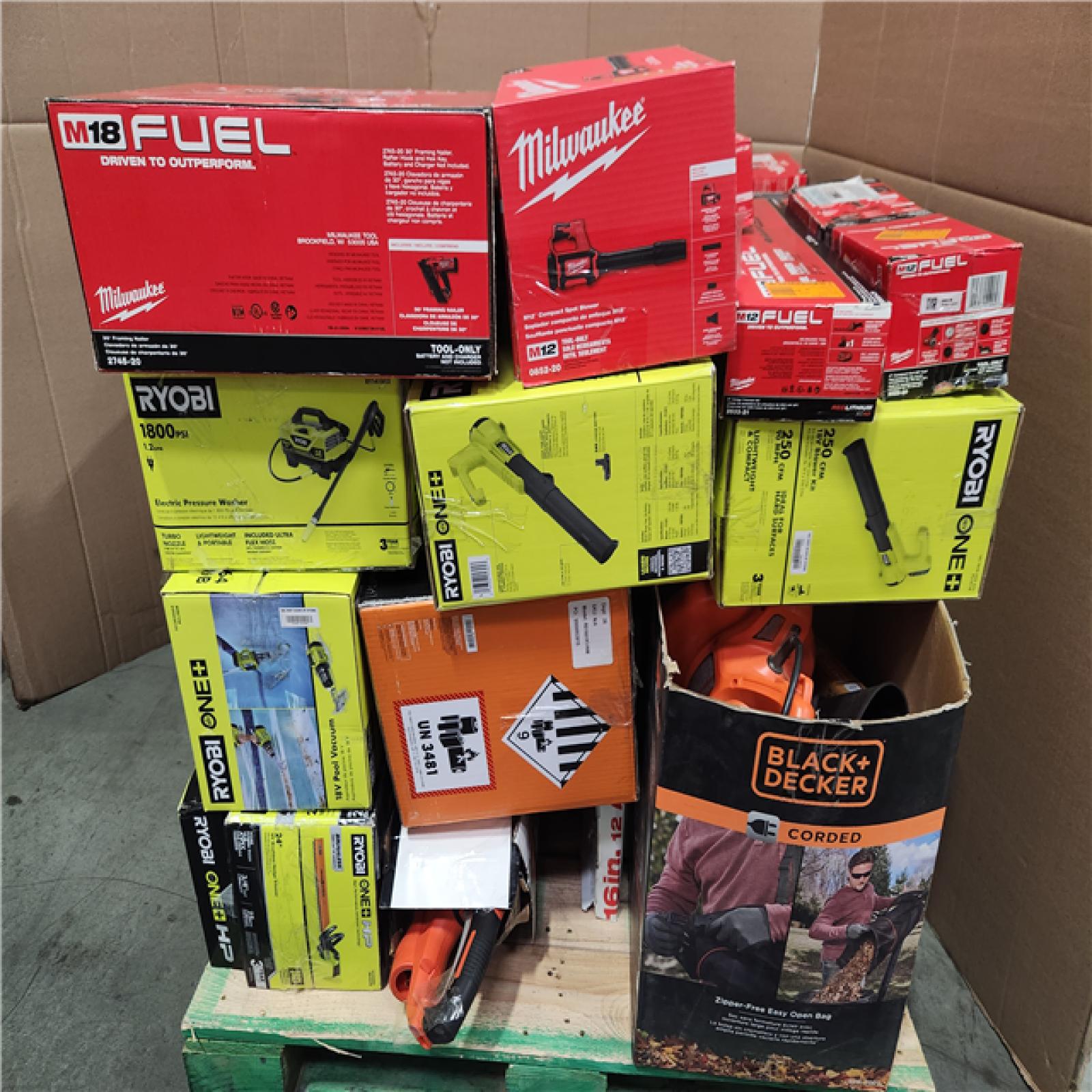CALIFORNIA AS-IS TOOL PALLET