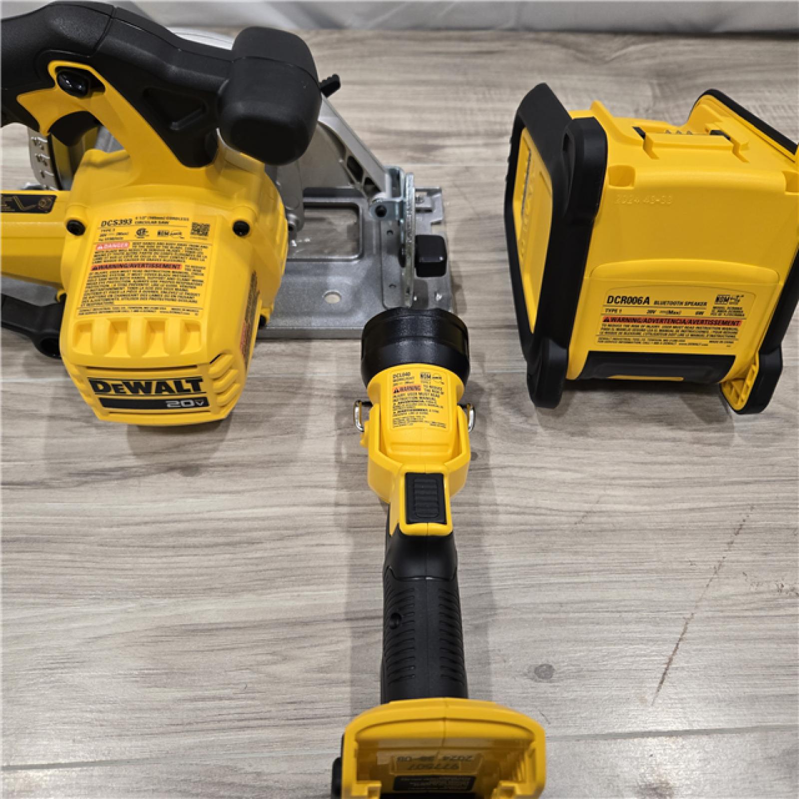 AS-IS DEWALT 20V MAX Brushed Cordless (10-Tool) Combo Kit