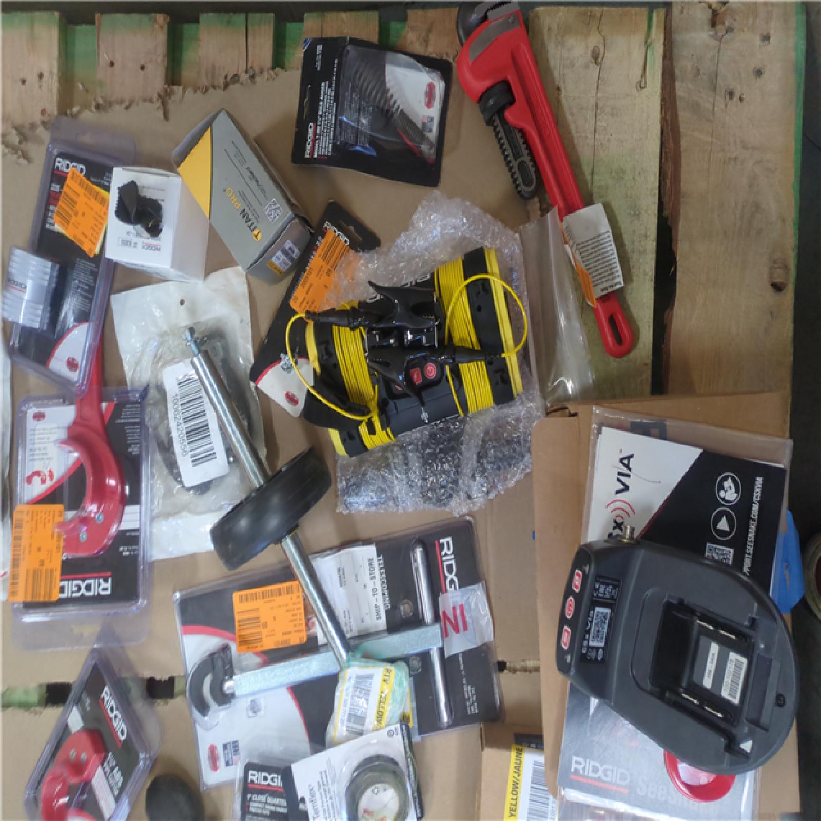 California AS-IS Ridgid Tool Pallet