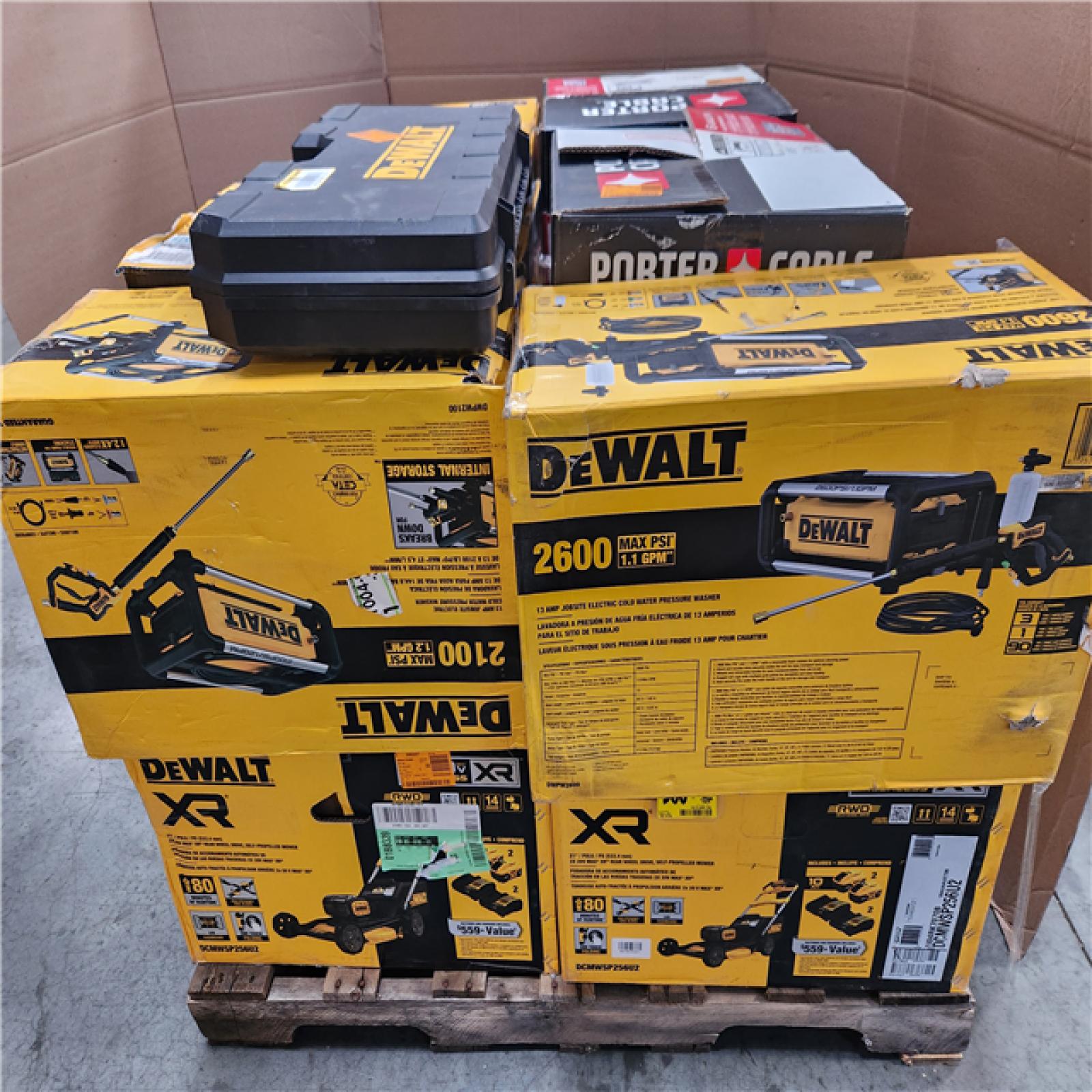 CALIFORNIA AS-IS TOOL PALLET