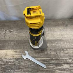 AS-IS DEWALT 20V MAX XR Cordless Brushless Fixed Base Compact Router (Tool Only)
